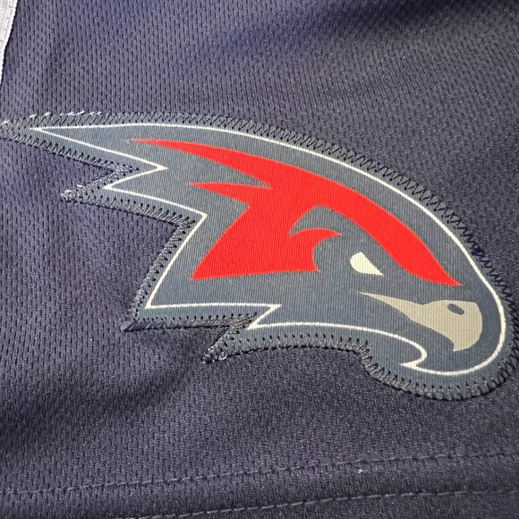 adidas Atlanta Hawks Youth 3-Point Shorts NWT XL - Picture 2 of 3